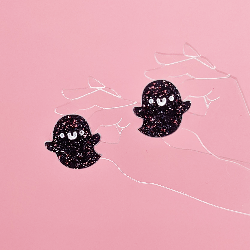 Ghostie Stud Earrings