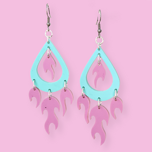 Dragon Flame earrings