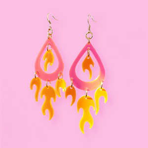 Dragon Flame earrings