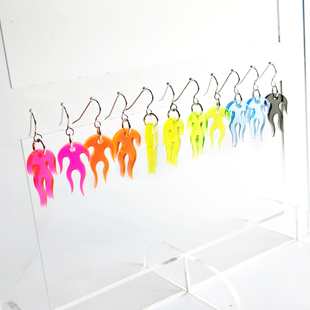 Fire Starter earrings