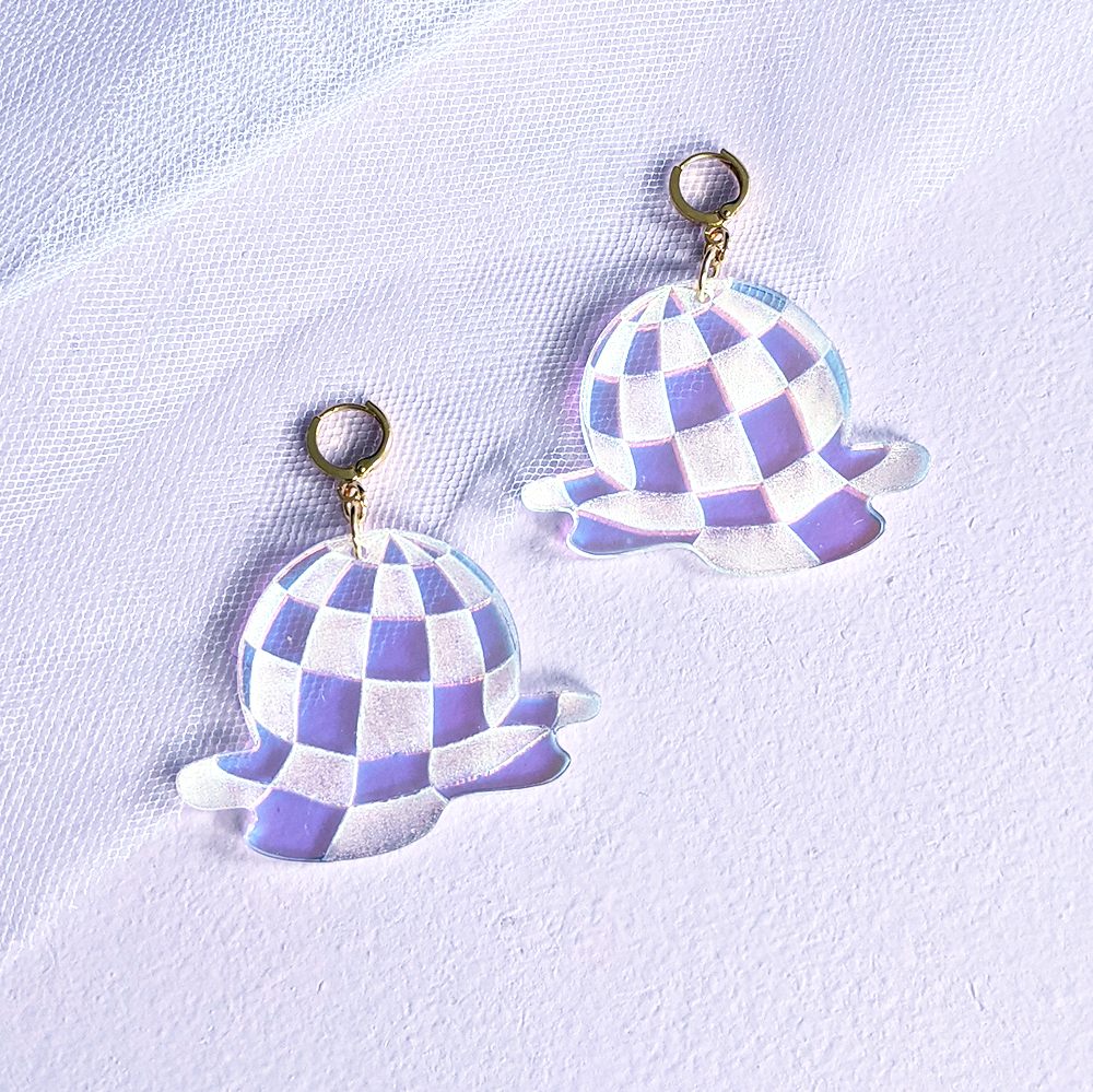 Melty Disco Ball Earrings